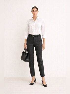 DKNY Slim Leg Work Pants Stretch Career Office Trousers Small